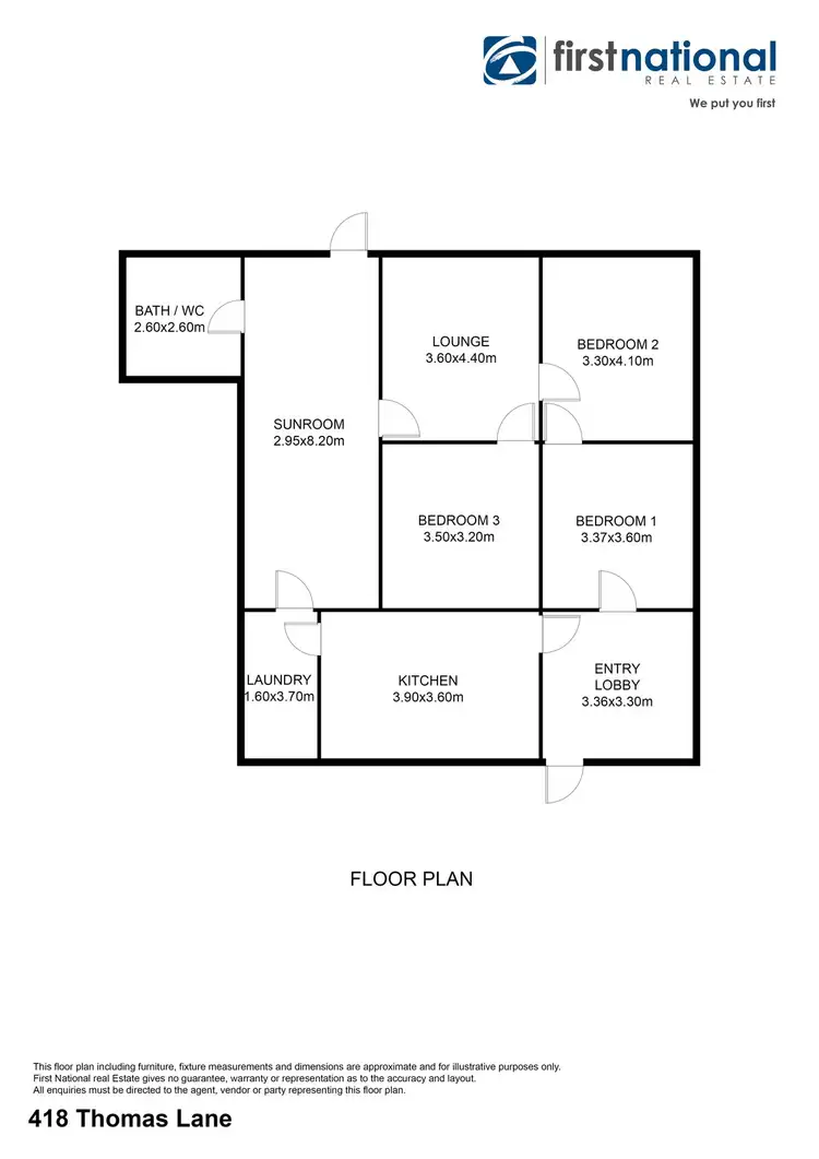 Floorplan of Homely house listing, 418 Thomas Lane, Broken Hill NSW 2880