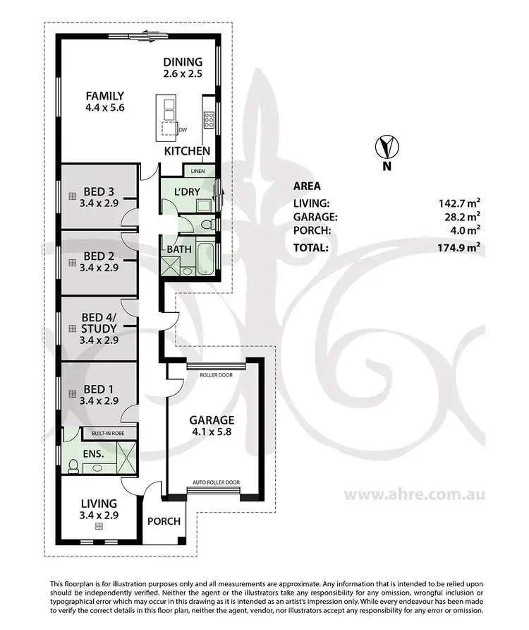 Floorplan of Homely house listing, 6 Heron Grove, Mount Barker SA 5251