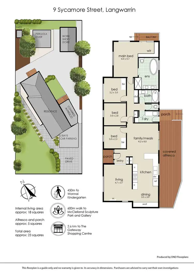 Floorplan of Homely house listing, 9 Sycamore Street, Langwarrin VIC 3910