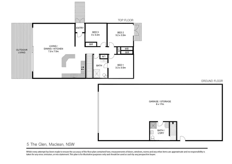 Floorplan of Homely house listing, 5 The Glen, Maclean NSW 2463