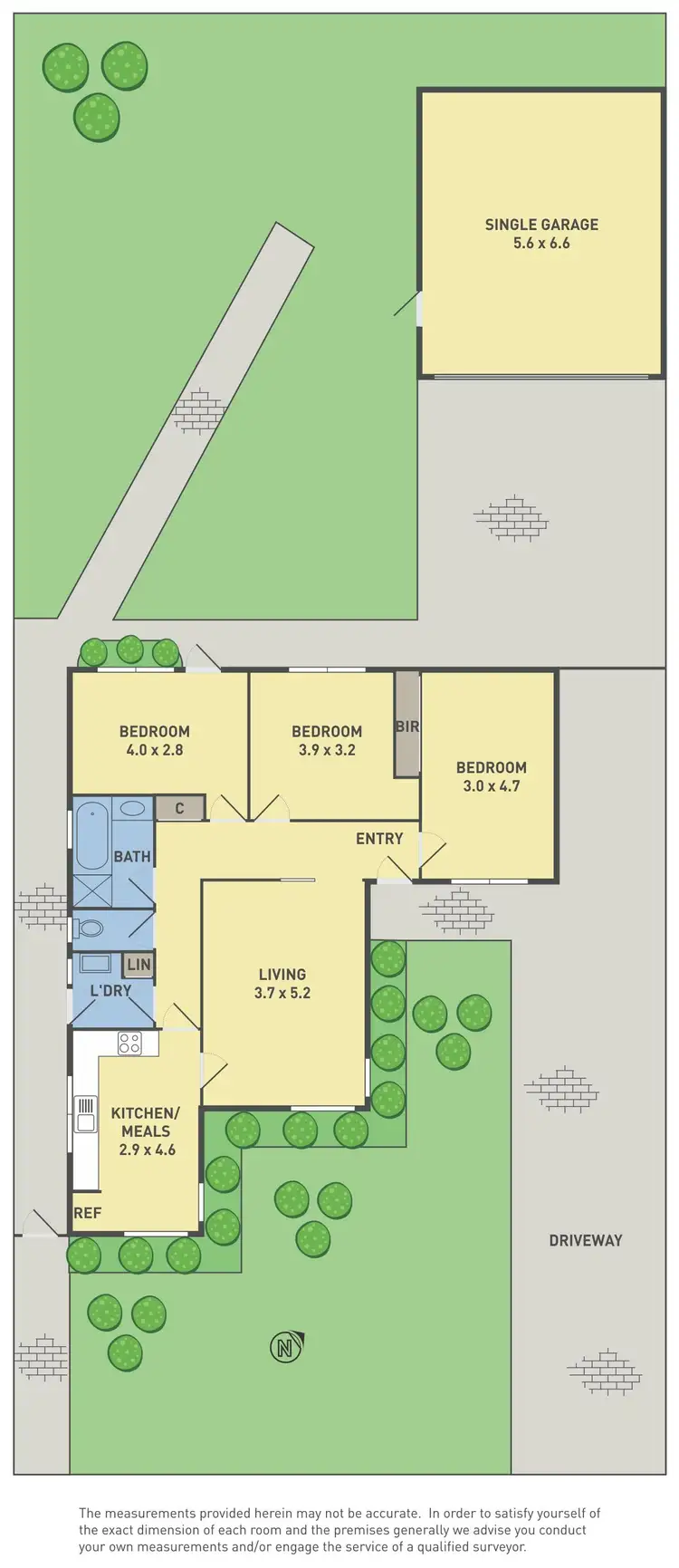 Floorplan of Homely house listing, 17 Wandsworth Avenue, Deer Park VIC 3023