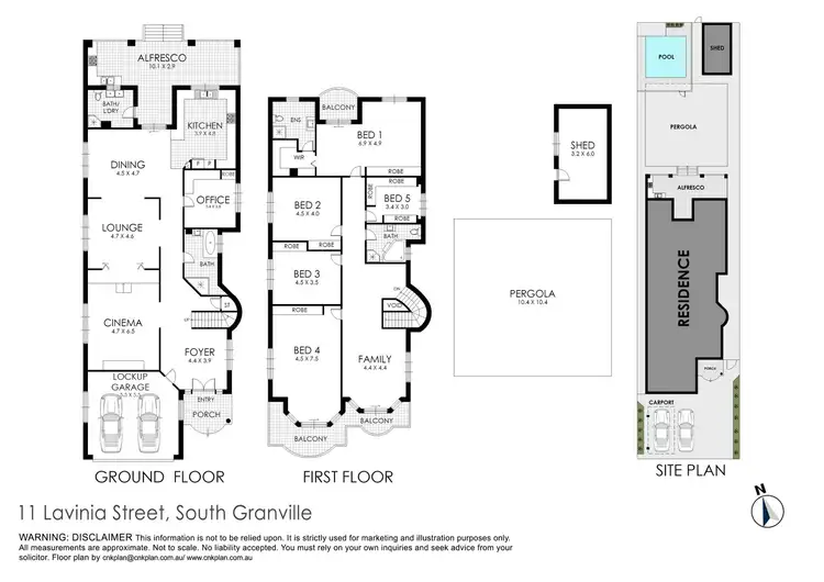 Floorplan of Homely house listing, 11 Lavinia Street, South Granville NSW 2142