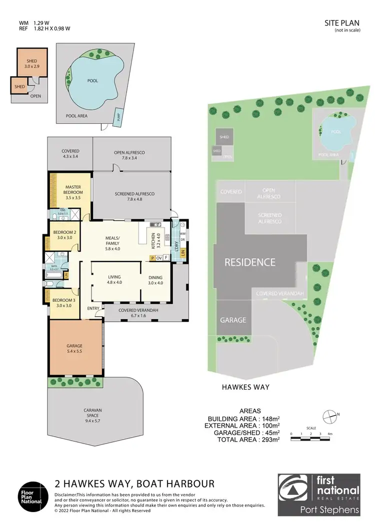 Floorplan of Homely house listing, 2 Hawkes Way, Boat Harbour NSW 2316