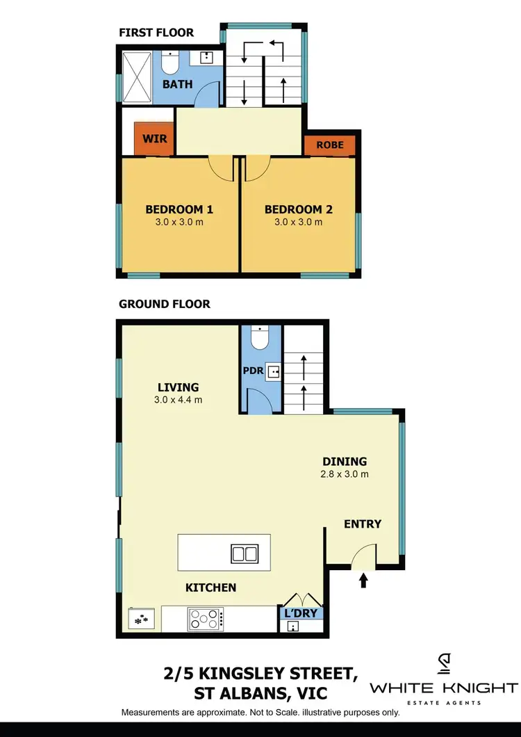 Floorplan of Homely unit listing, 2/5 Kingsley Street, St Albans VIC 3021