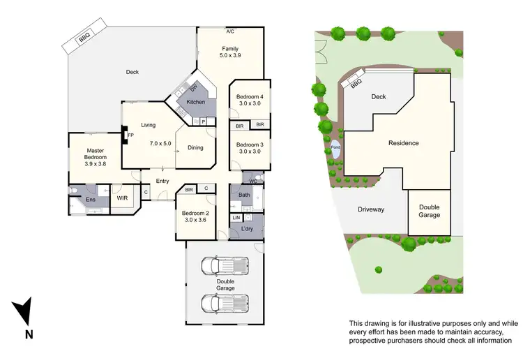 Floorplan of Homely house listing, 2 Tisdall Drive, Langwarrin VIC 3910