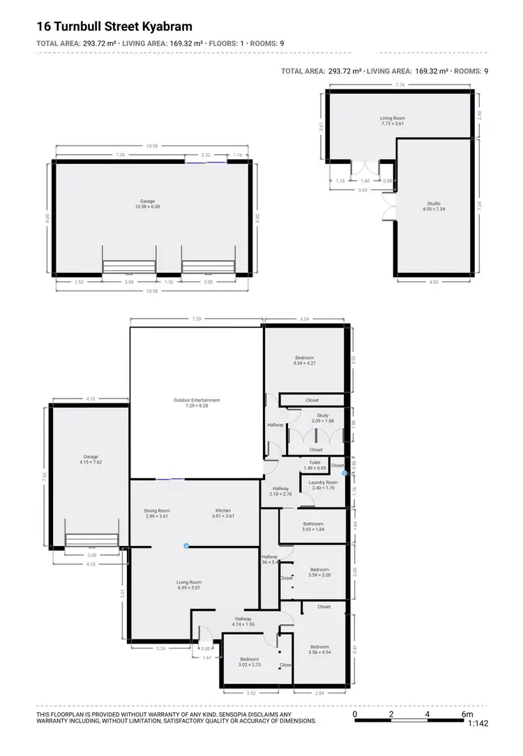 Floorplan of Homely house listing, 16 Turnbull Street, Kyabram VIC 3620