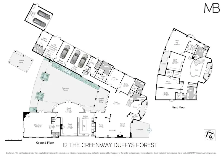Floorplan of Homely house listing, 12 The Greenway, Duffys Forest NSW 2084