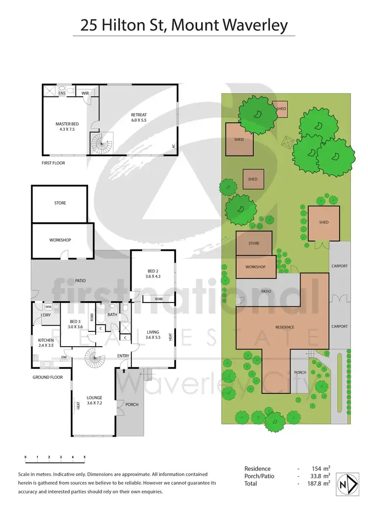 Floorplan of Homely house listing, 25 Hilton Street, Mount Waverley VIC 3149