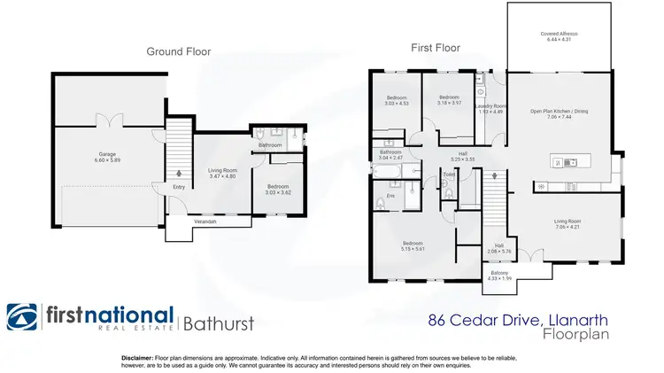 Floorplan of Homely house listing, 86 Cedar Drive, Llanarth NSW 2795