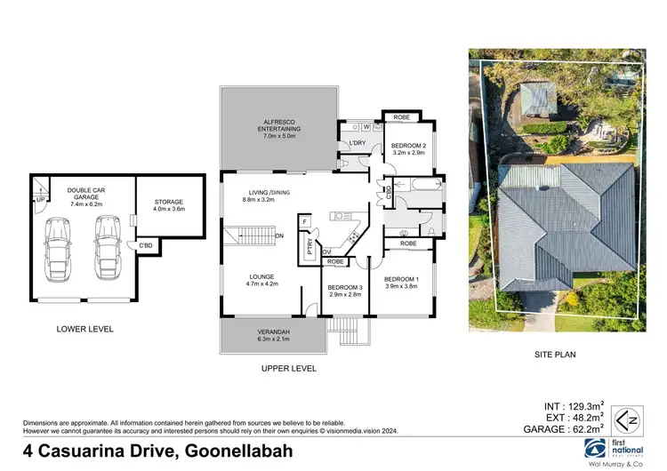 Floorplan of Homely house listing, 4 Casuarina Drive, Goonellabah NSW 2480