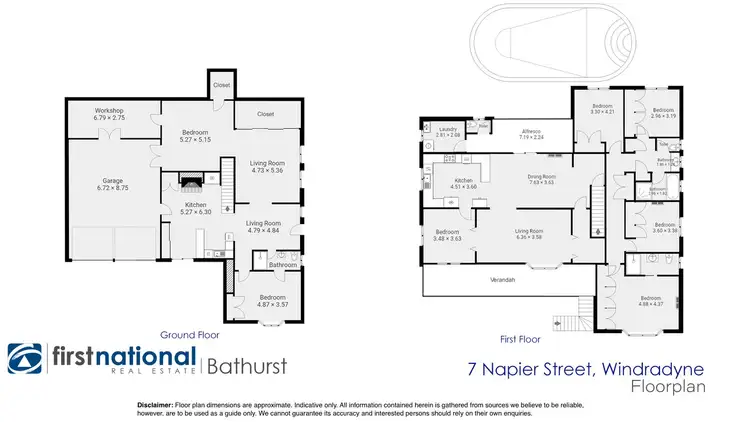 Floorplan of Homely house listing, 7 Napier Street, Bathurst NSW 2795