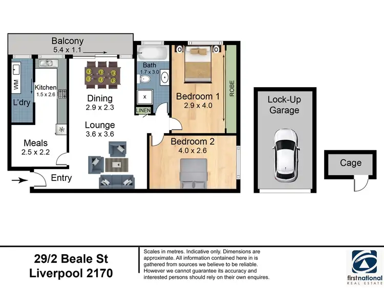 Floorplan of Homely unit listing, Address available on request