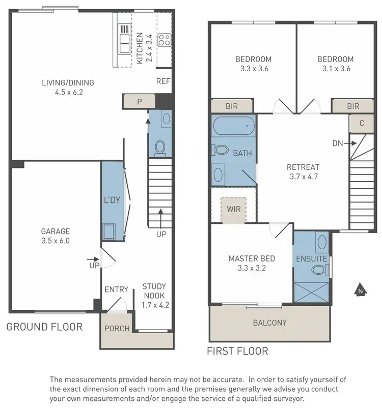 Floorplan of Homely house listing, 7 Pendower Way, Werribee VIC 3030