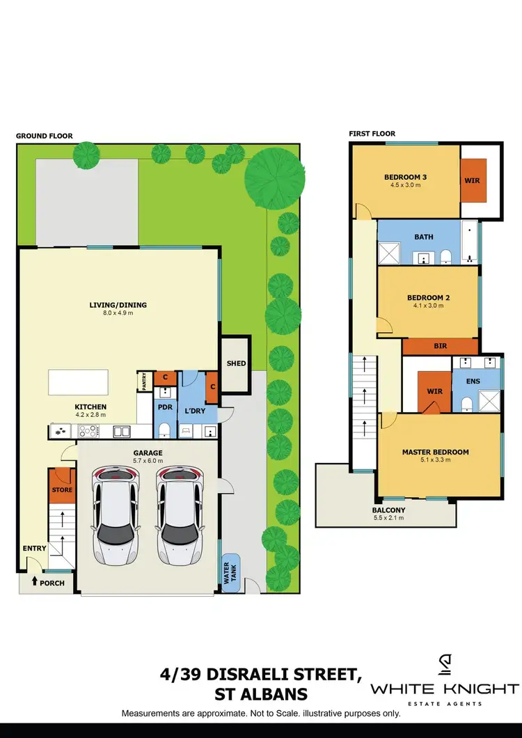 Floorplan of Homely townhouse listing, 4/39 Disraeli Street, St Albans VIC 3021
