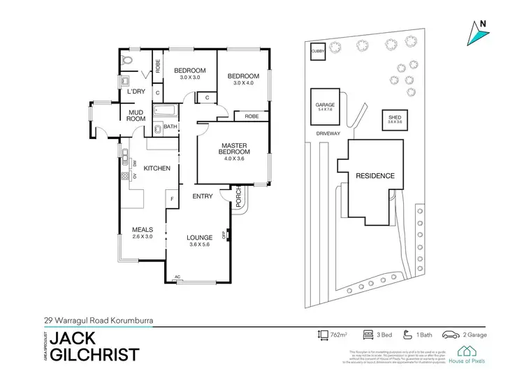 Floorplan of Homely house listing, 29 Warragul Road, Korumburra VIC 3950