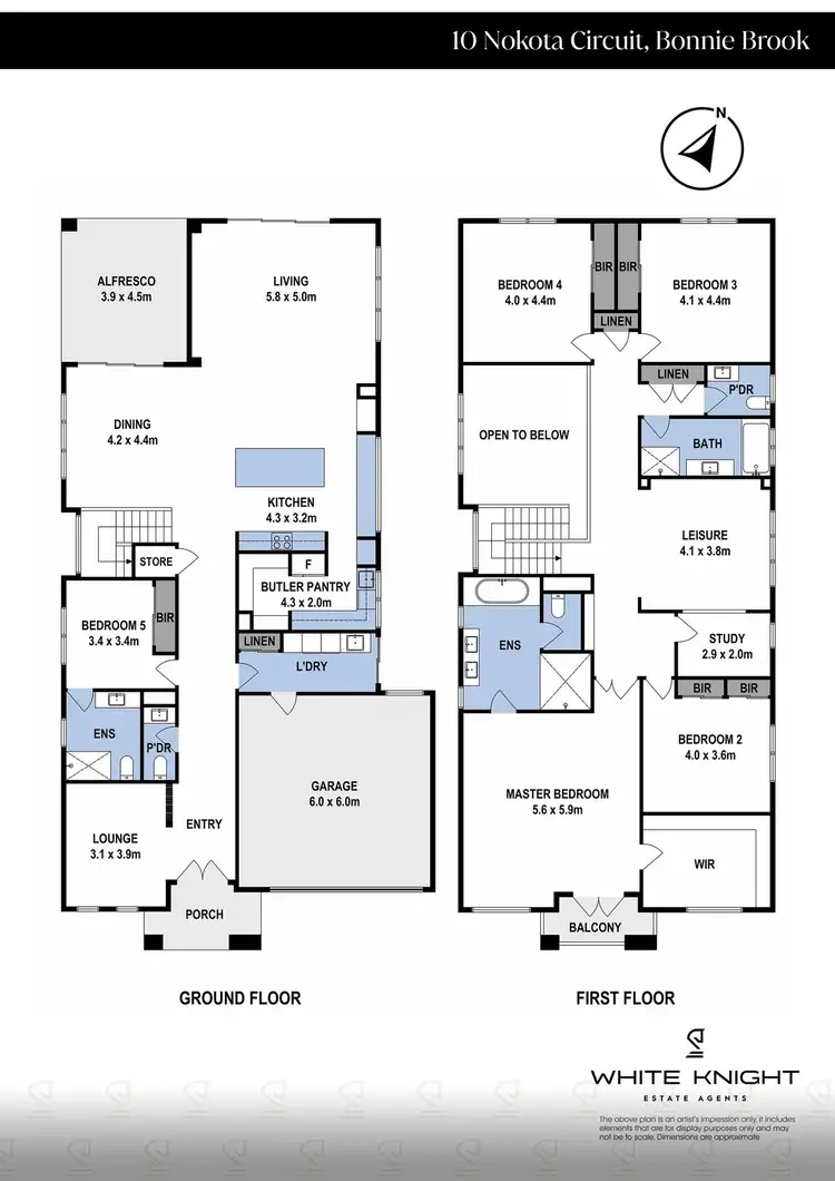 Floorplan of Homely house listing, 10 Nokota Circuit, Bonnie Brook VIC 3335