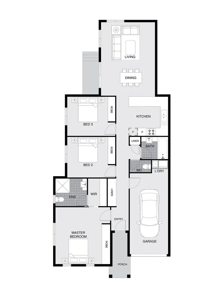 Floorplan of Homely house listing, 90 Macfarlane Burnet Avenue, Macgregor ACT 2615
