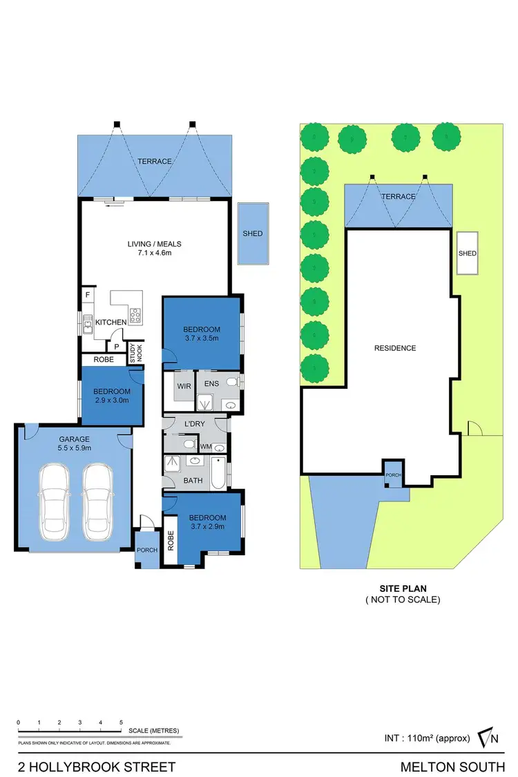 Floorplan of Homely house listing, 2 Hollybrook Street, Melton South VIC 3338