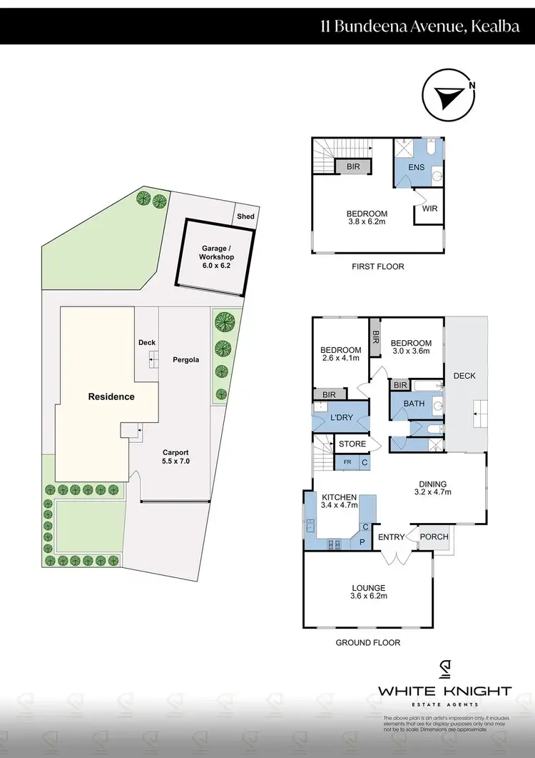 Floorplan of Homely house listing, 11 Bundeena Avenue, Kealba VIC 3021