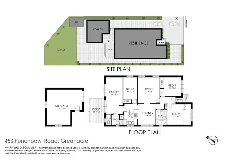 Floorplan of Homely house listing, 453 Punchbowl Road, Greenacre NSW 2190