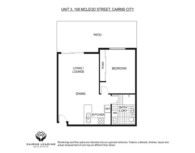 Floorplan of Homely apartment listing, 3/108 McLeod Street, Cairns City QLD 4870