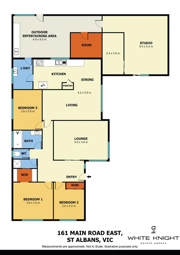 Floorplan of Homely house listing, 161 Main Road East, St Albans VIC 3021