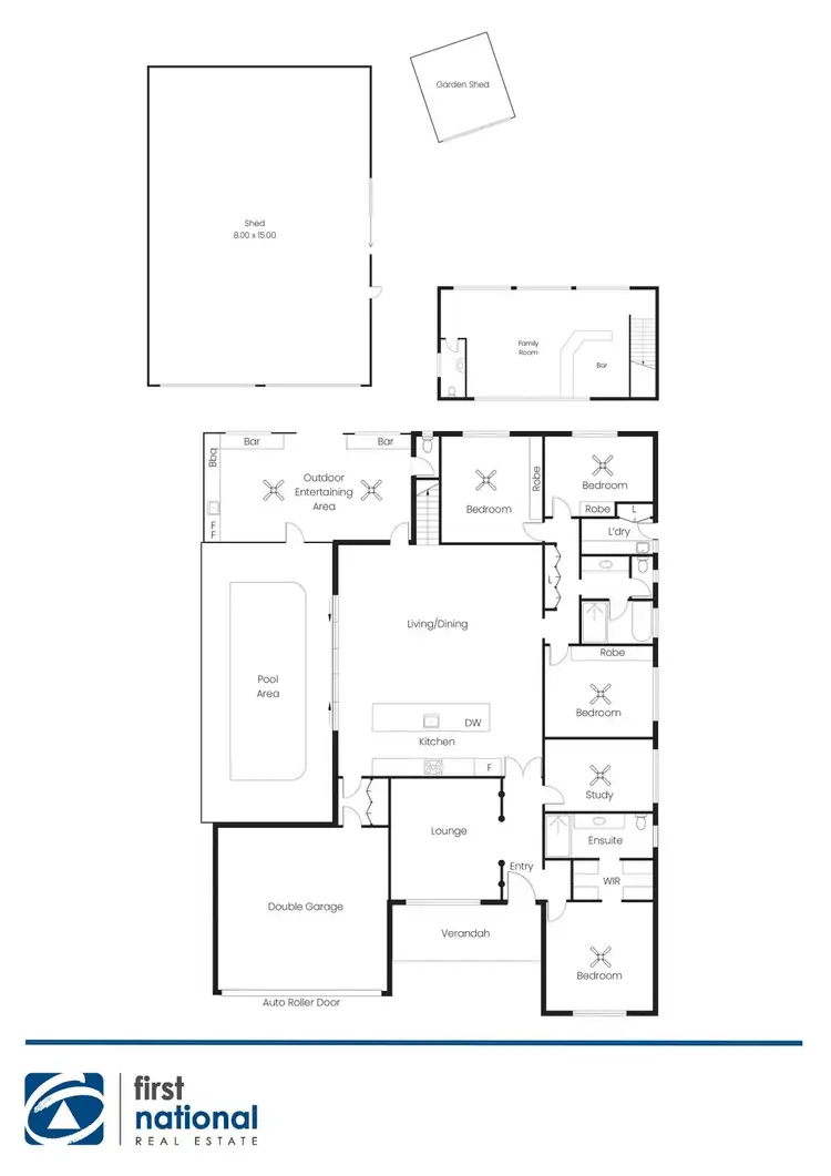 Floorplan of Homely house listing, 39 Moontana Avenue, Moonta Bay SA 5558