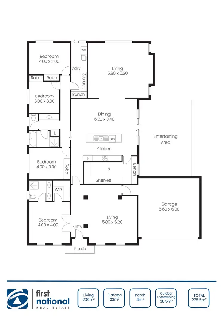 Floorplan of Homely house listing, 3 Cutter Dr, Wallaroo SA 5556