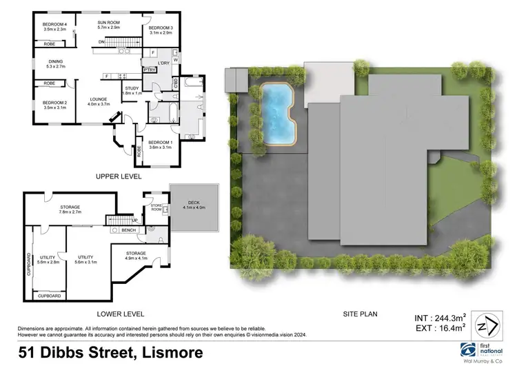 Floorplan of Homely house listing, 51 Dibbs Street, Lismore NSW 2480