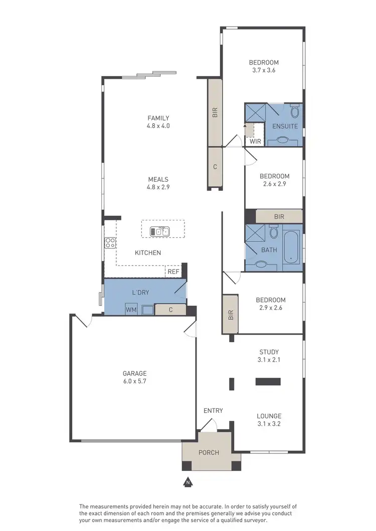 Floorplan of Homely house listing, 5 Juliet Avenue, Tarneit VIC 3029