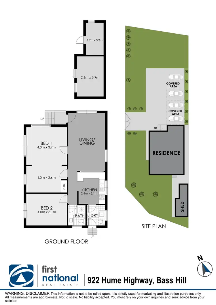Floorplan of Homely house listing, 922 Hume Highway, Bass Hill NSW 2197