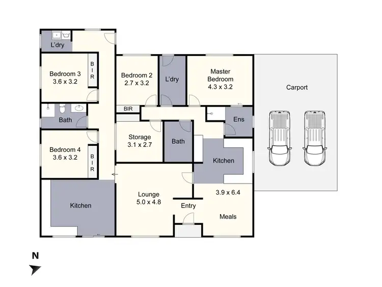 Floorplan of Homely house listing, 40 Chapel Road, Keysborough VIC 3173