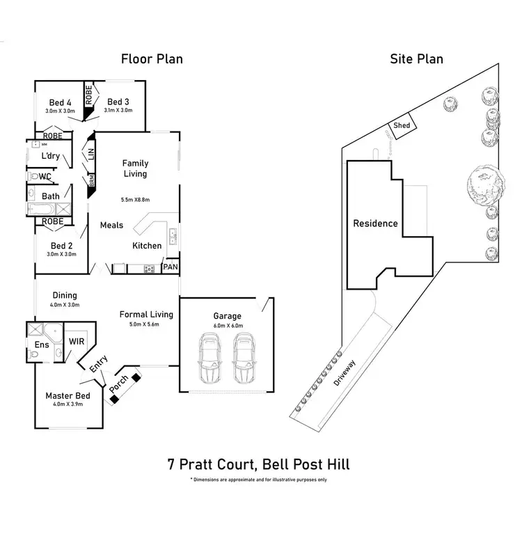 Floorplan of Homely house listing, 7 Pratt Court, Bell Post Hill VIC 3215