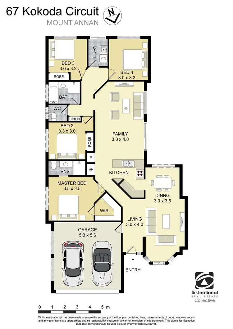 Floorplan of Homely house listing, 67 Kokoda Circuit, Mount Annan NSW 2567