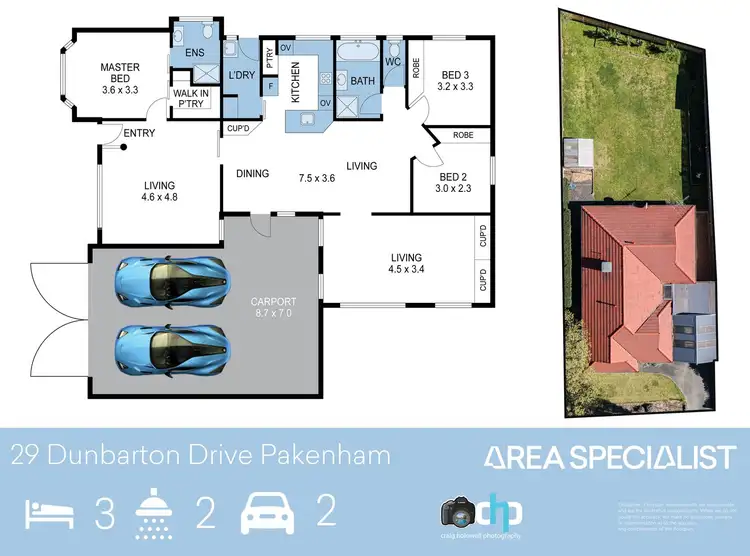 Floorplan of Homely house listing, 29 Dunbarton Drive, Pakenham VIC 3810