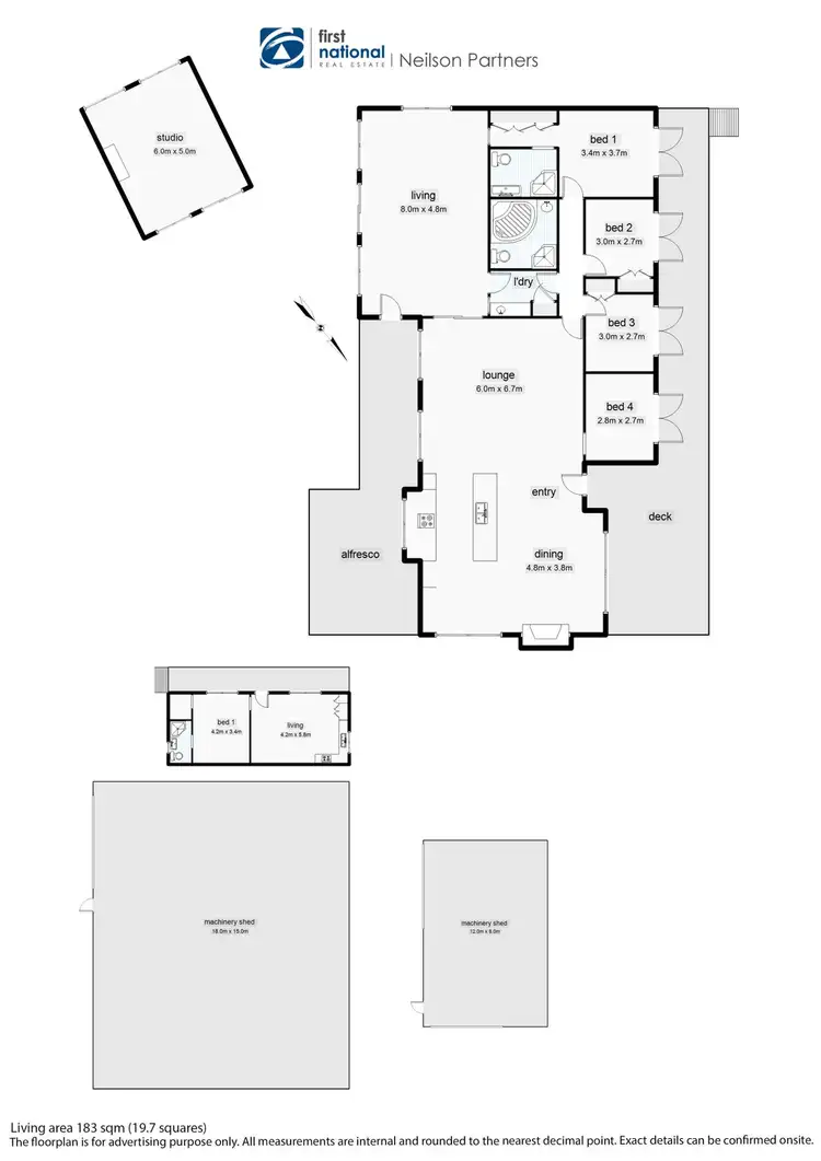 Floorplan of Homely rural property listing, 205 Huxtable Road, Pakenham Upper VIC 3810