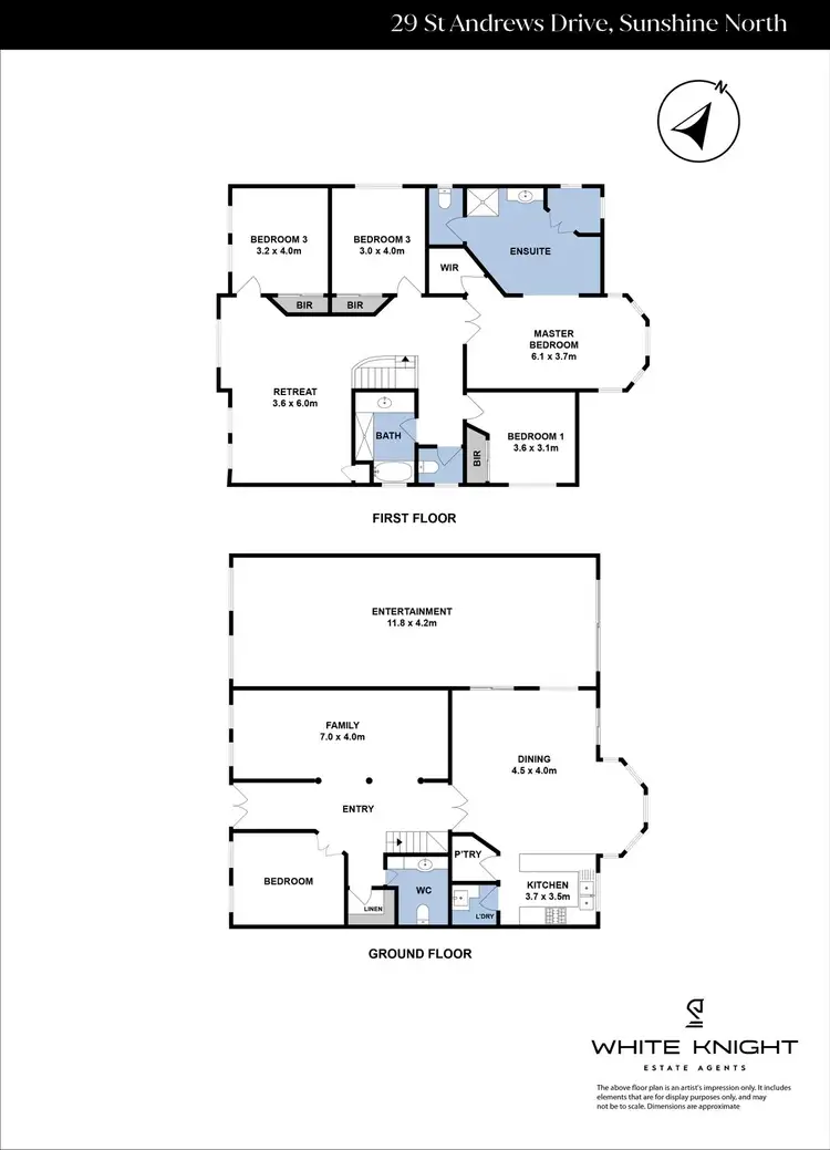 Floorplan of Homely house listing, 29 St Andrews Drive, Sunshine North VIC 3020