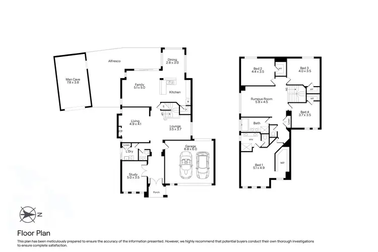 Floorplan of Homely house listing, 17 River Views Road, Harkness VIC 3337