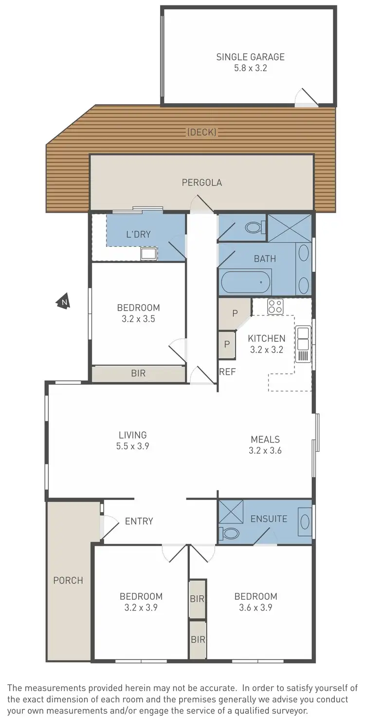 Floorplan of Homely unit listing, 1/47 Tyrone Street, Werribee VIC 3030