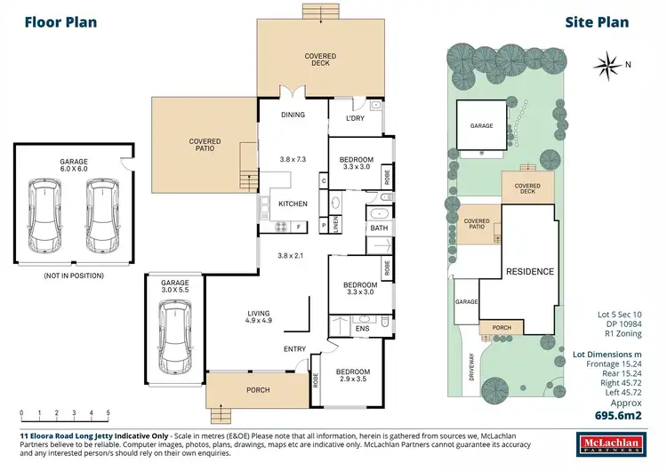 Floorplan of Homely house listing, 11 Eloora Road, Long Jetty NSW 2261