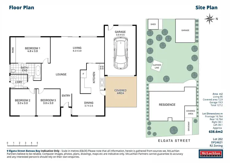 Floorplan of Homely house listing, 9 Elgata Street, Bateau Bay NSW 2261