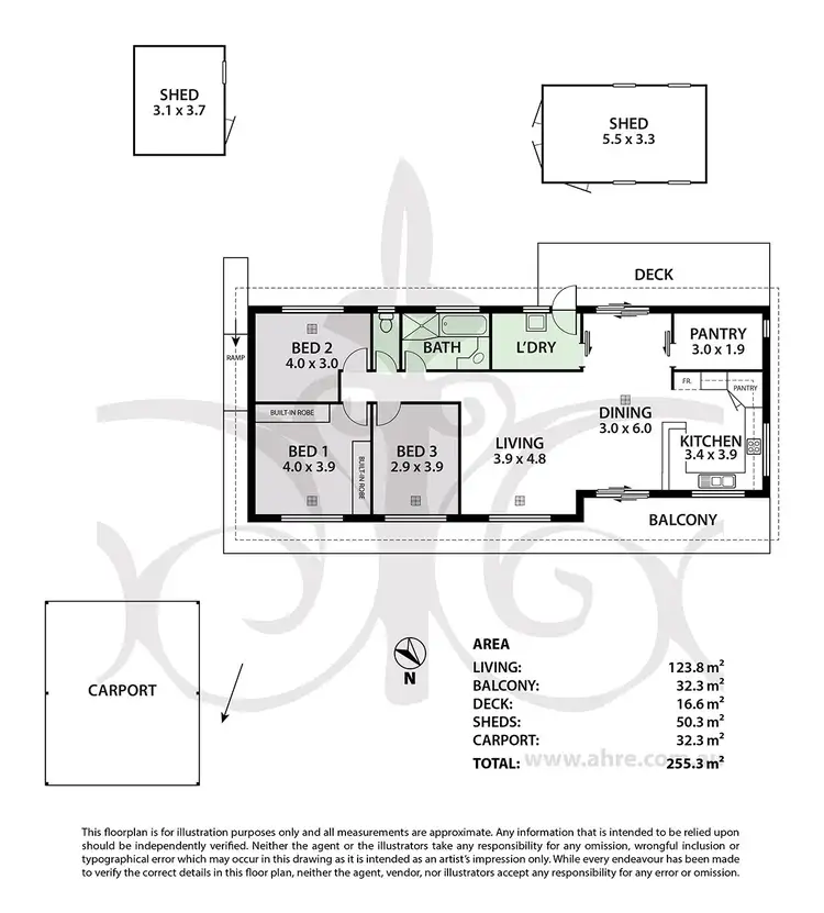 Floorplan of Homely house listing, 4 Highwood Grove, Upper Sturt SA 5156