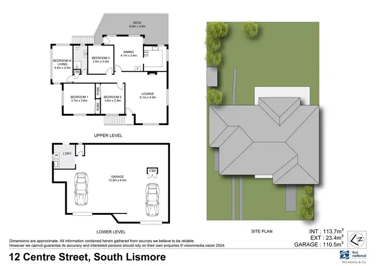 Floorplan of Homely house listing, 12 Centre Street, South Lismore NSW 2480