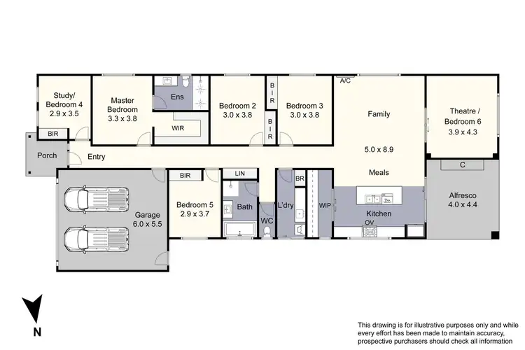 Floorplan of Homely house listing, 17 Trebilco Avenue, Keysborough VIC 3173