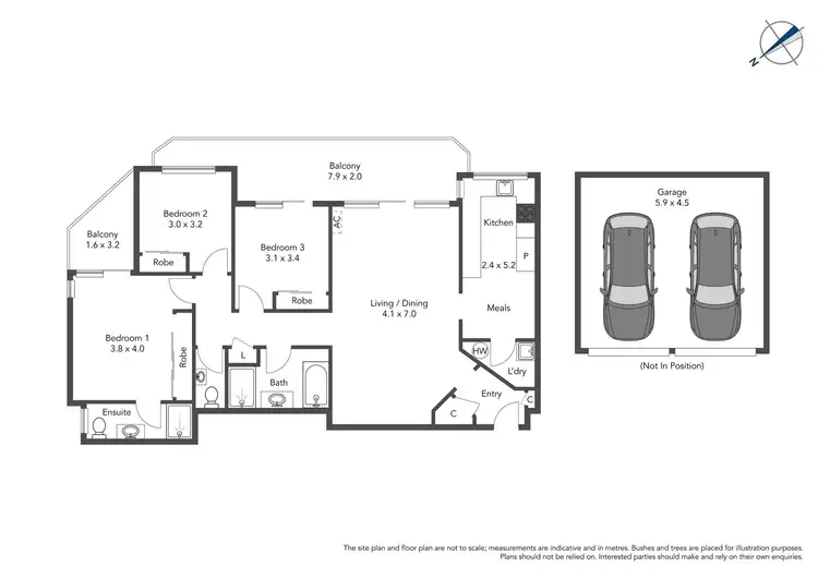 Floorplan of Homely unit listing, 18/37-41 Carlingford Road, Epping NSW 2121