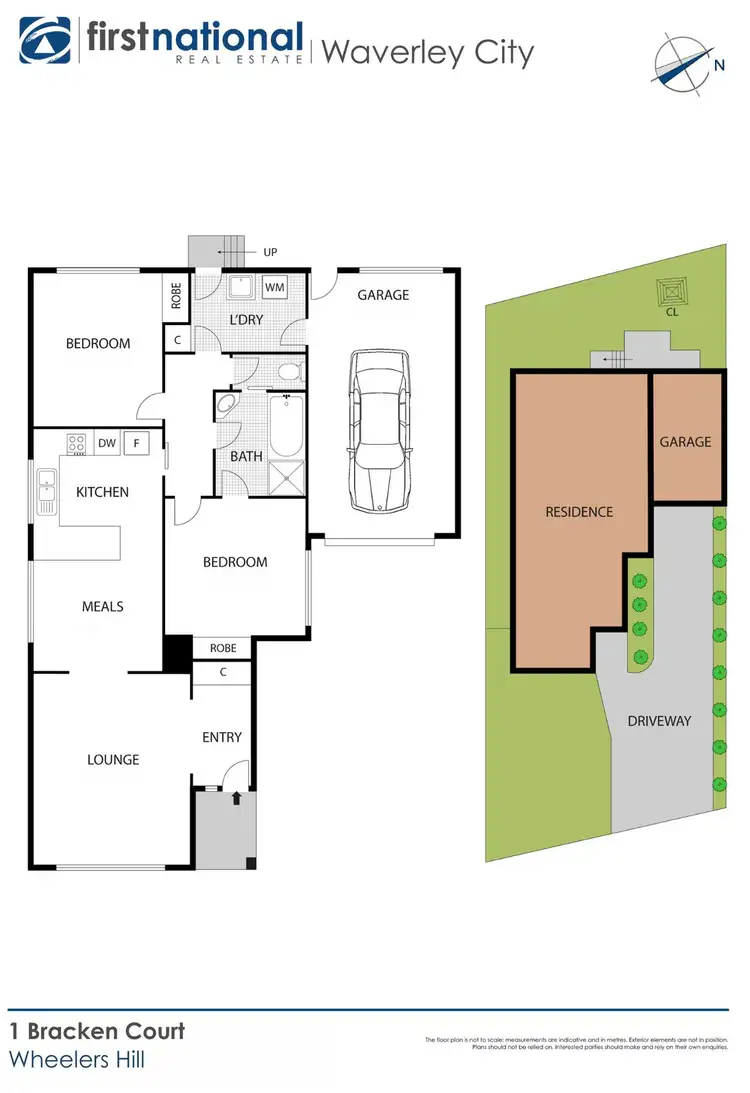 Floorplan of Homely house listing, 1 Bracken Court, Wheelers Hill VIC 3150