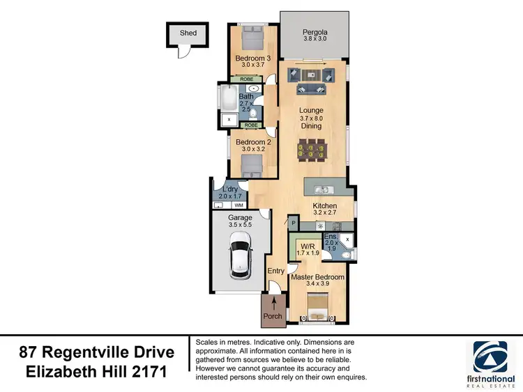 Floorplan of Homely house listing, 87 Regentville Drive, Elizabeth Hills NSW 2171
