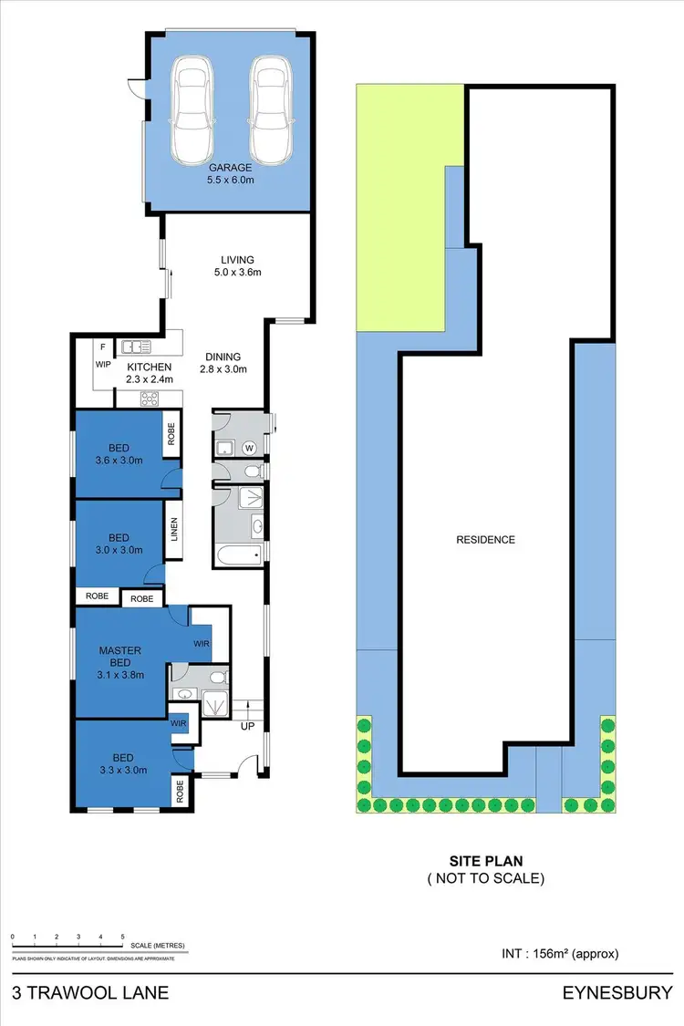 Floorplan of Homely house listing, 3 TRAWOOL LANE, Eynesbury VIC 3338