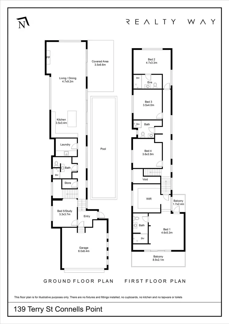 Floorplan of Homely house listing, 139 Terry Street, Connells Point NSW 2221