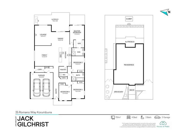 Floorplan of Homely house listing, 25 Romano Way, Korumburra VIC 3950
